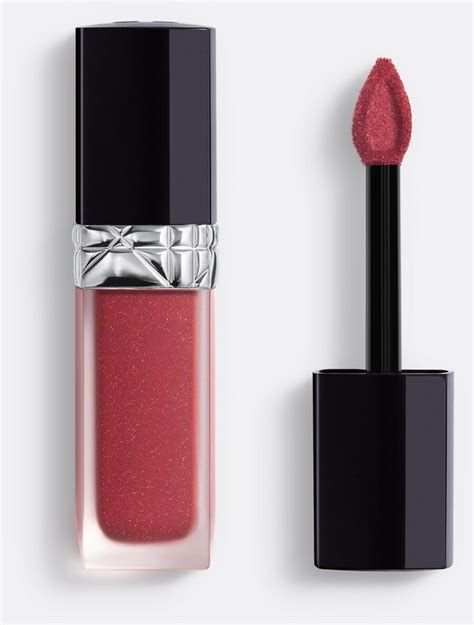 Rouge Dior Forever Liquid Glittery Finish and High Color 